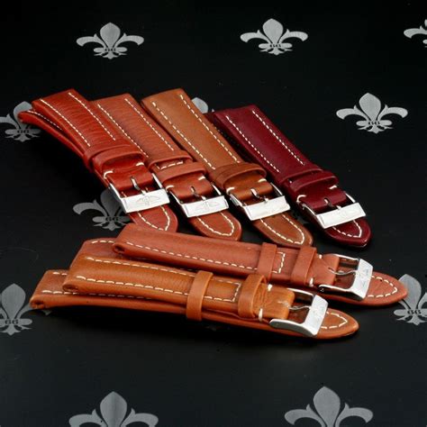 breitling brown leather strap|genuine breitling watch straps uk.